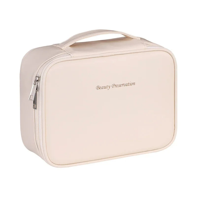 Multi-Compartment Toiletry Cosmetics Bag