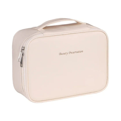 Multi-Compartment Toiletry Cosmetics Bag